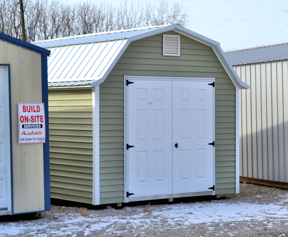 10x16 Vinyl Lofted Gambrel