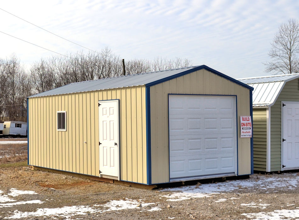 Garage w/ Door on Both Ends