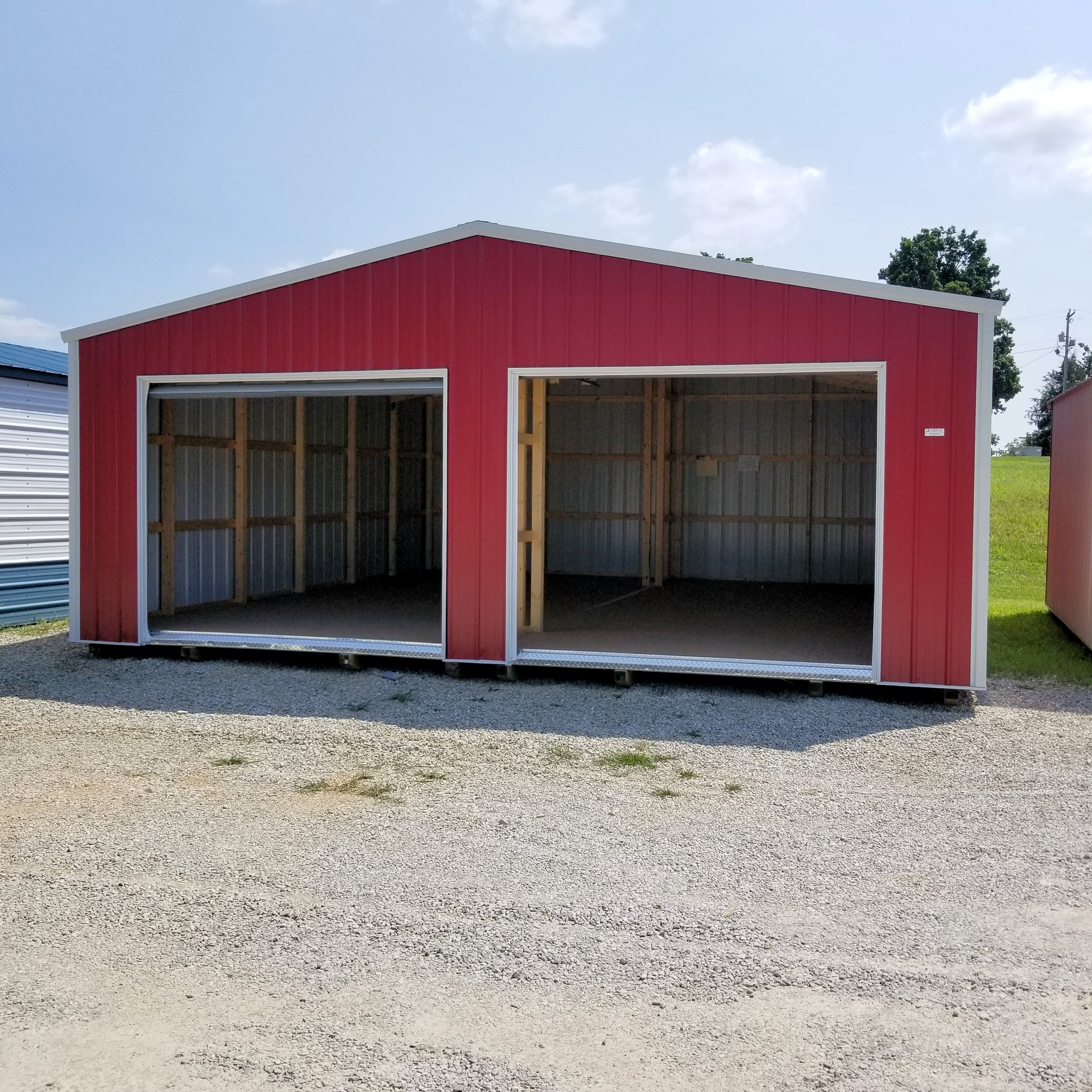 Two Car Garage