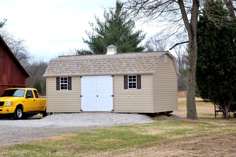 12x20 Lofted Garden Shed