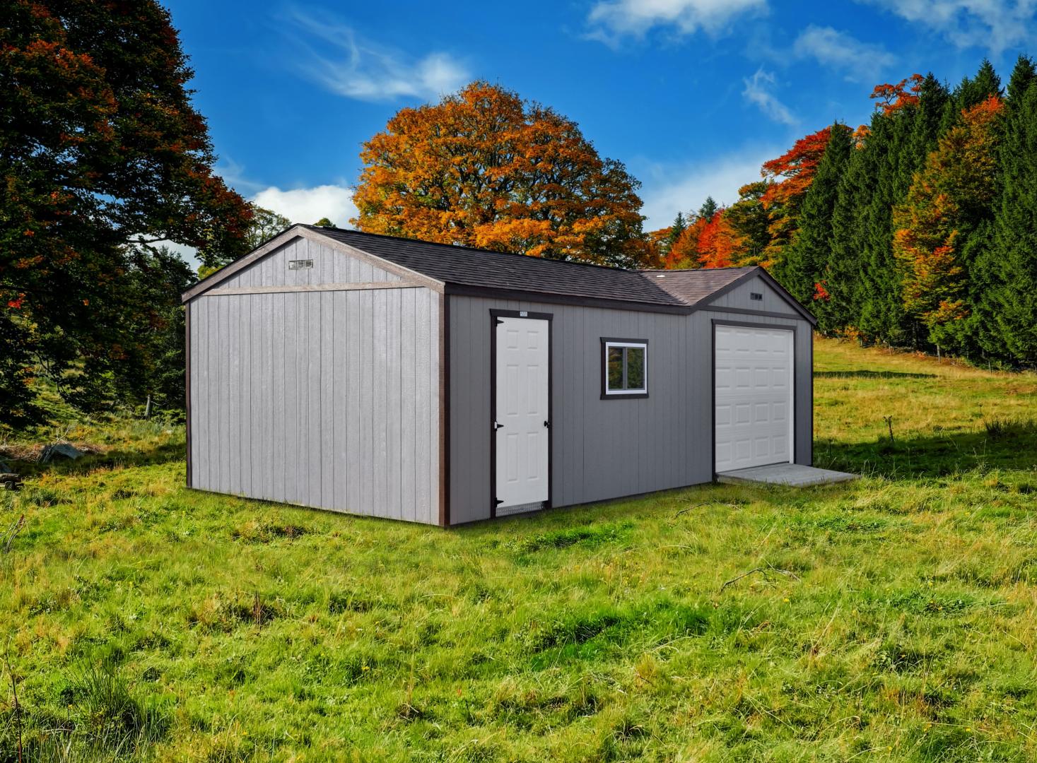 Garage/ Shed Combo