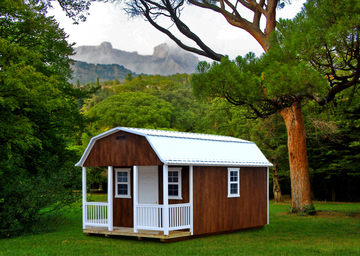 12x10 Lofted Cabin w/ Porch