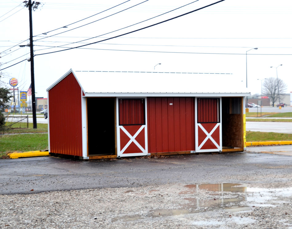 Two Stall Horse Barn