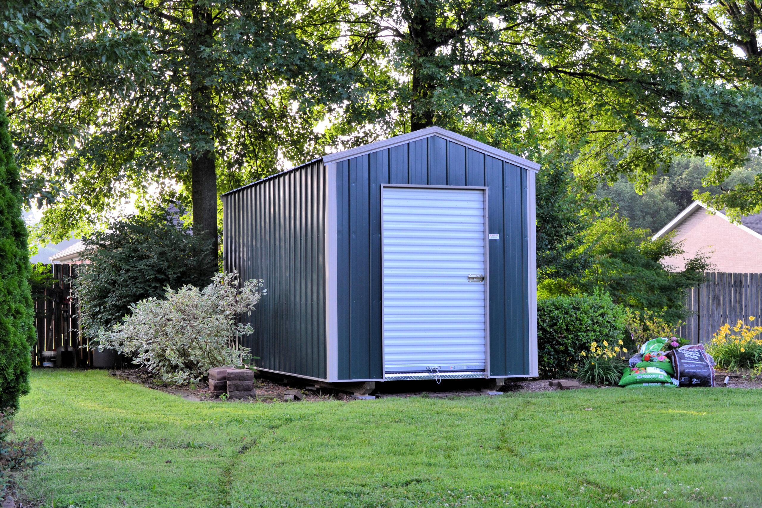 8x12 Metal Storage Shed