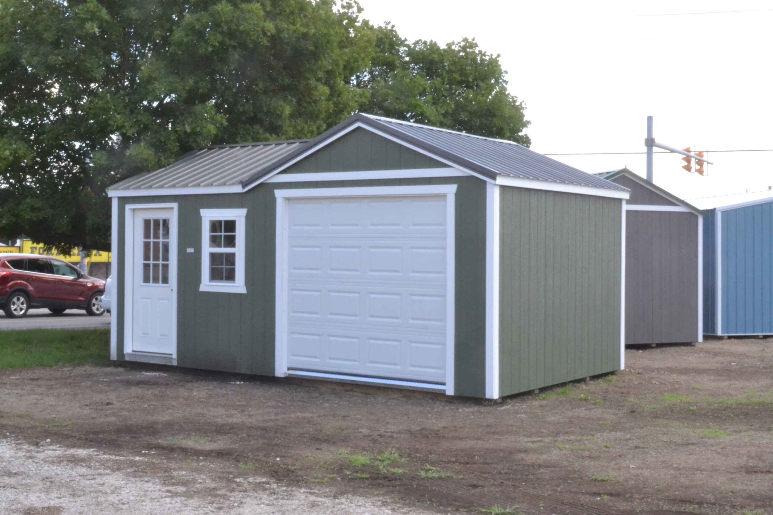 Garage Shed Combo