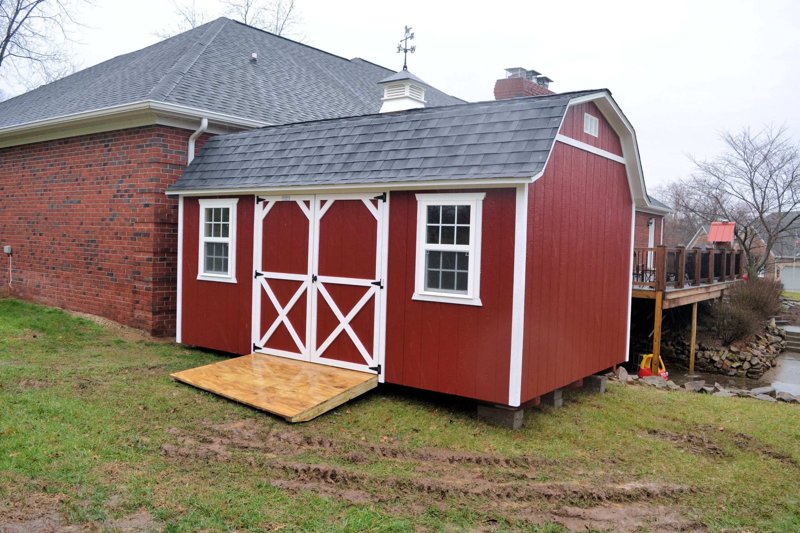 Lofted Garden Shed