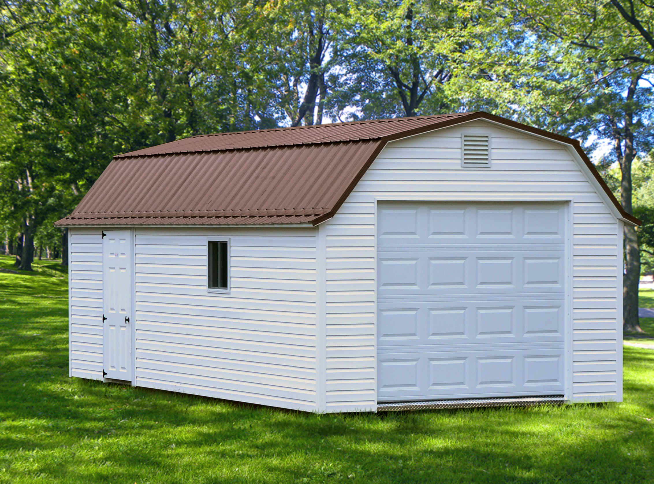 lofted garage