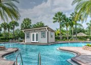 classic studio shed as a pool shed