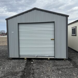 gray utility shed