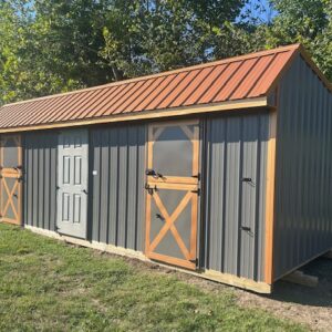 10 x 26 Deluxe Horse Barn