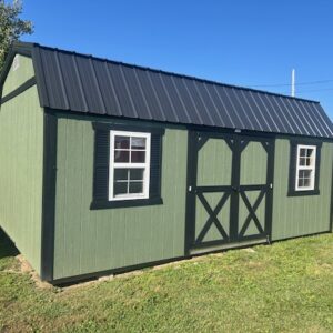 12 x 20 Lofted Garden Shed