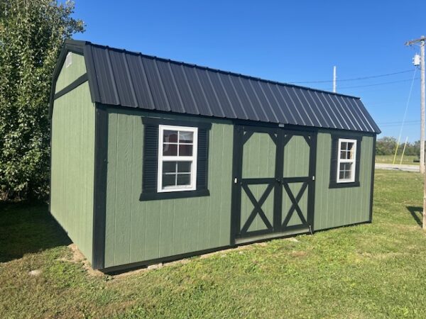 12 x 20 Lofted Garden Shed
