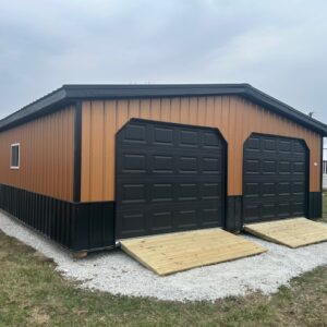 24 x 30 Two Car Garage