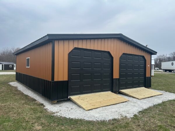 24 x 30 Two Car Garage