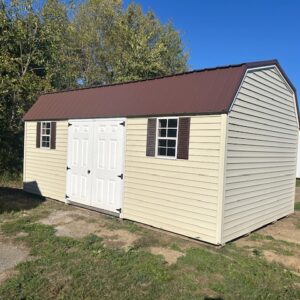 12 x 20 Vinyl Lofted Garden Shed