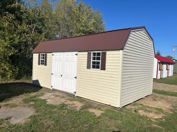 12 x 20 Vinyl Lofted Garden Shed