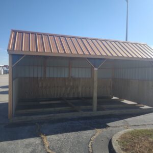 12x20 Open Horse Barn