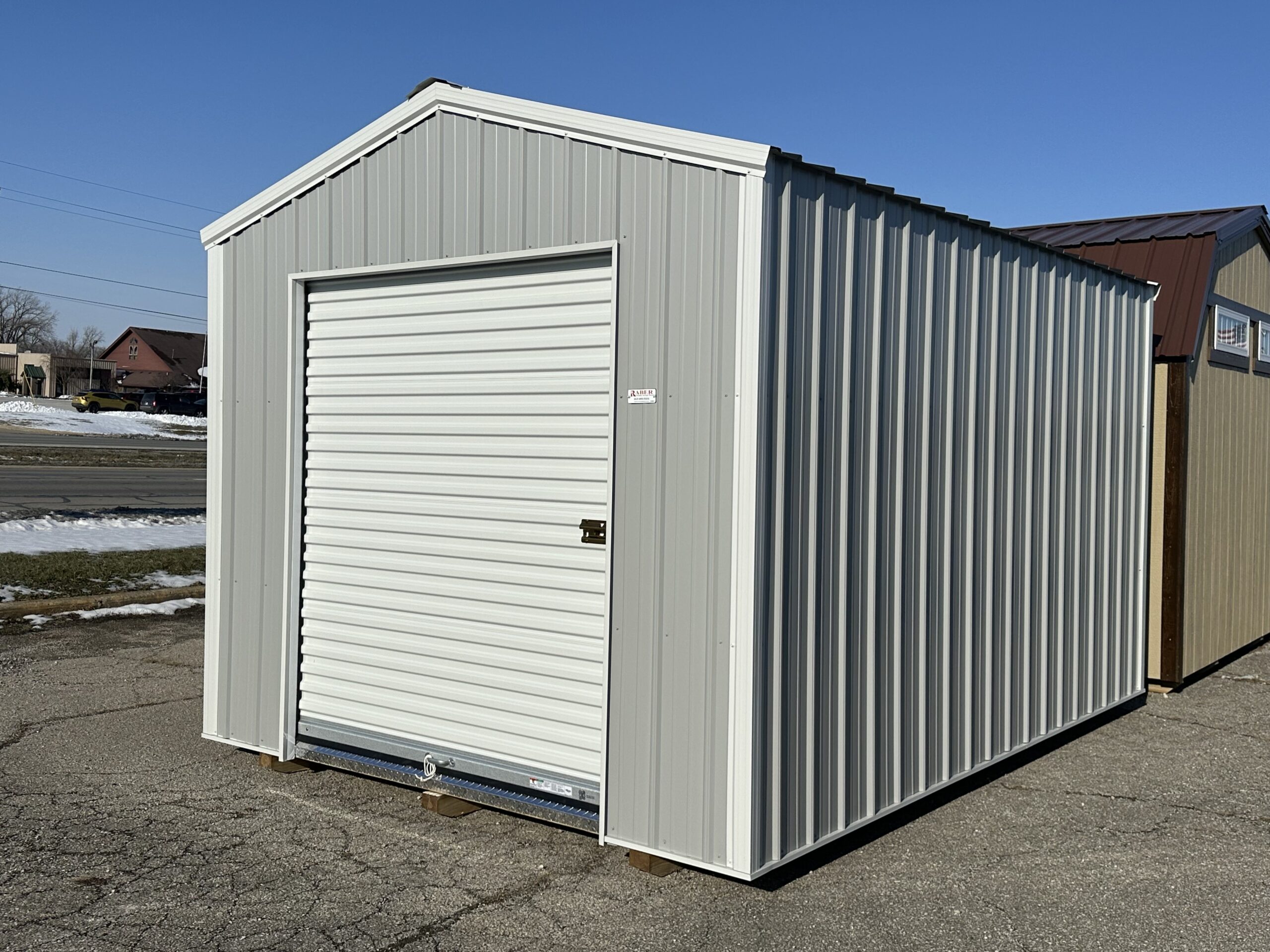 10x14 Standard Metal Utility Shed