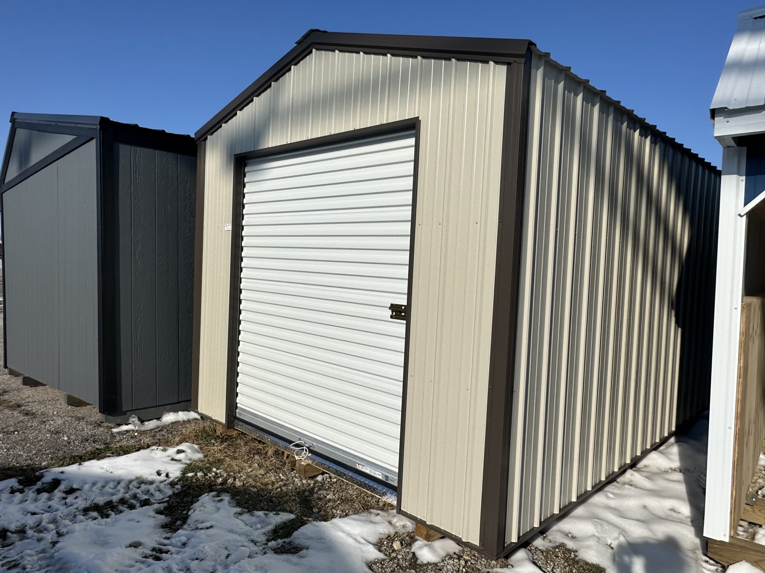 10x14 Standard Metal Utility Shed