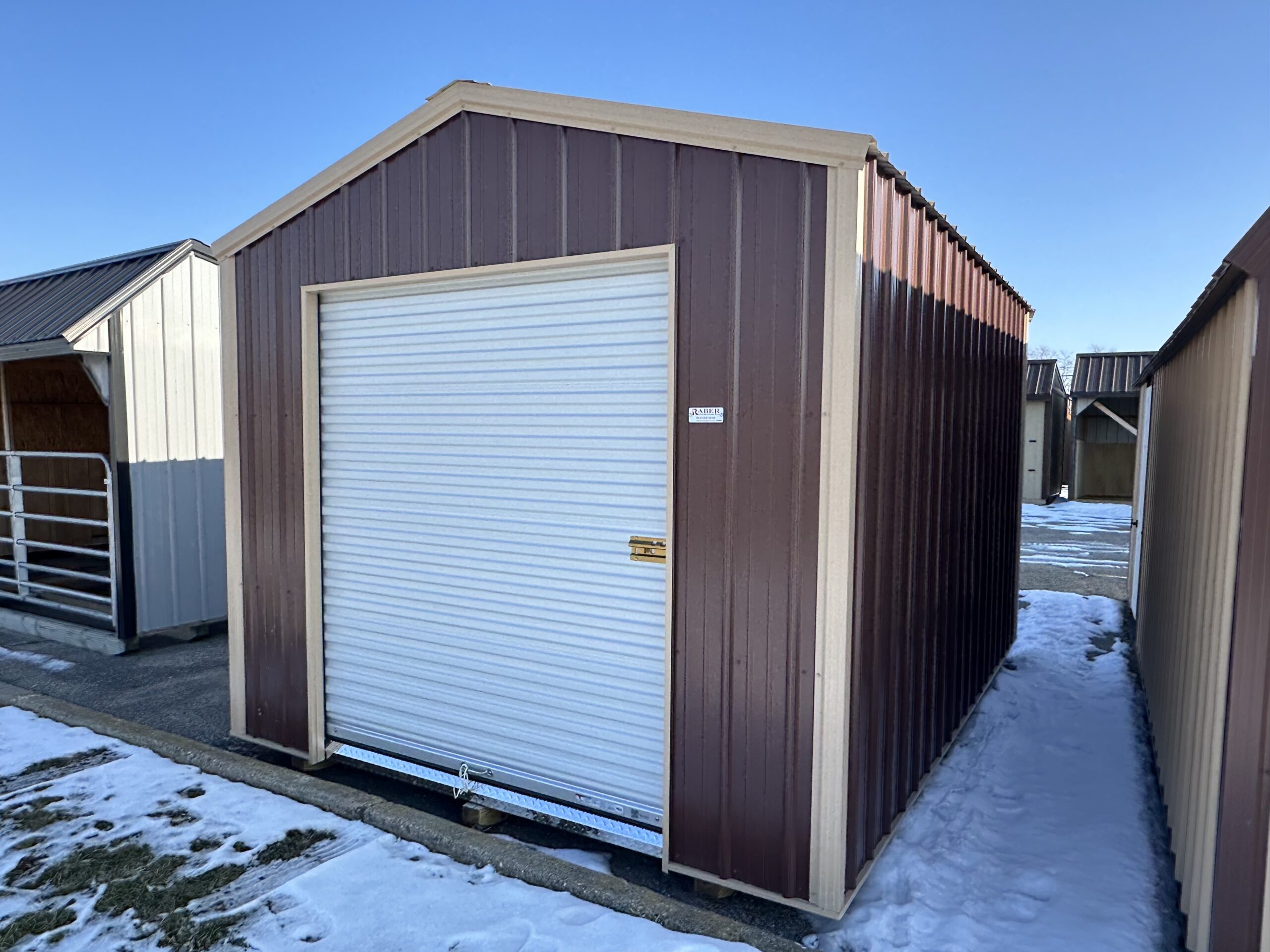 10x14 Standard Metal Utility Shed