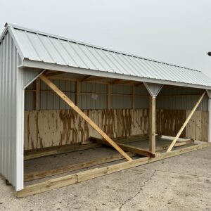 10x24 Open Horse Barn