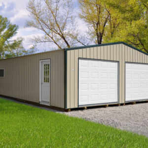 24x24 Two Car Garage