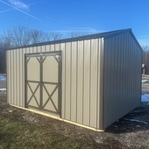 12x16 Standard Metal Utility Shed