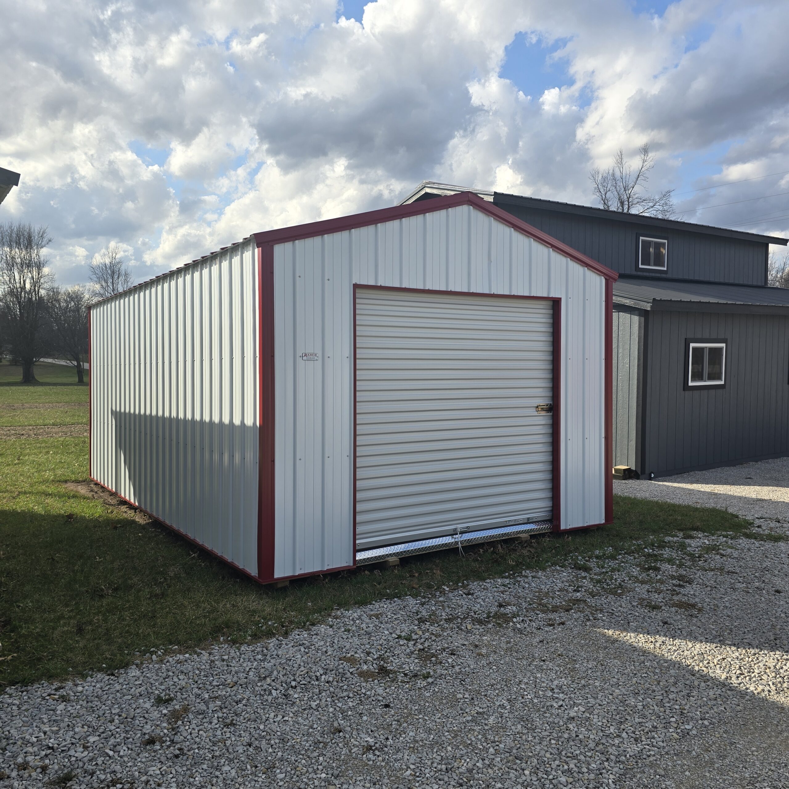 12x20 Standard Metal Utility Shed
