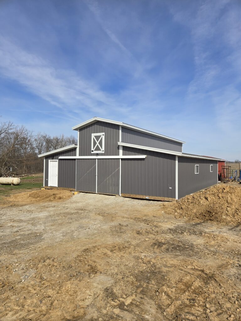 36×42 Monitor Horse Barn