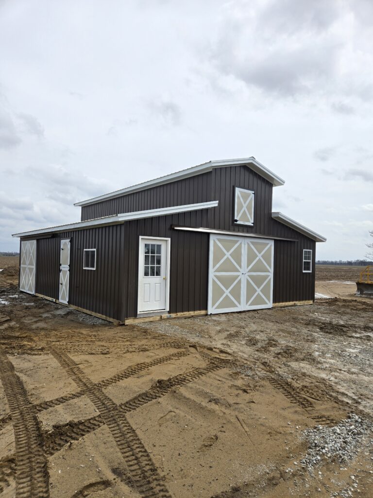 30×36 Monitor Horse Barn
