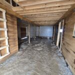 breezeway in monitor horse barn