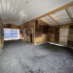 interior of heritage horse barn