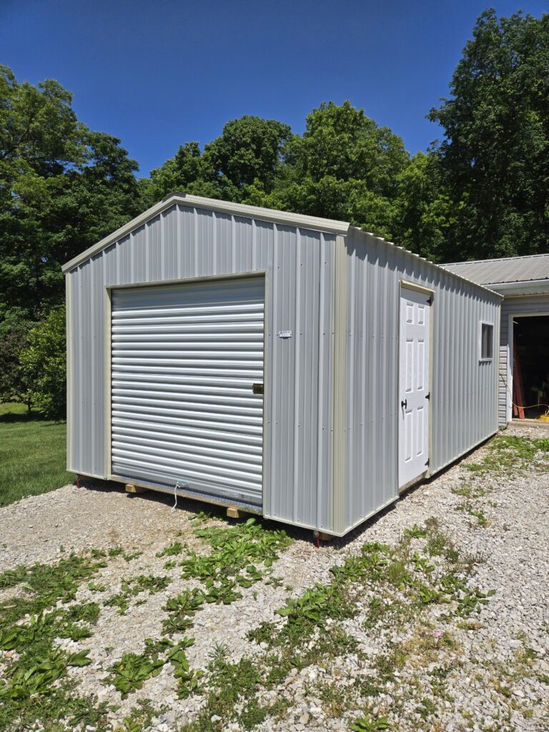 12×20 Standard Metal Utility Shed