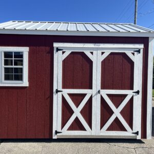 8x12 Garden Shed – Double Barn Doors & Window