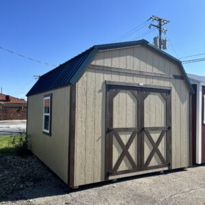 12x16 Lofted Gambrel Shed – Spacious Storage with Classic Barn Style