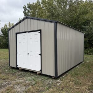 12x16 Standard Metal Utility Shed