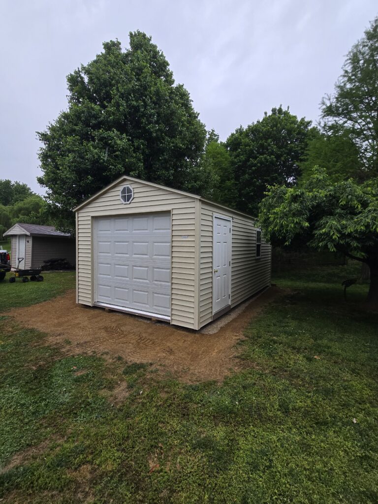 12×20 One-Car Garage