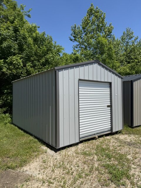 metal economy storage shed