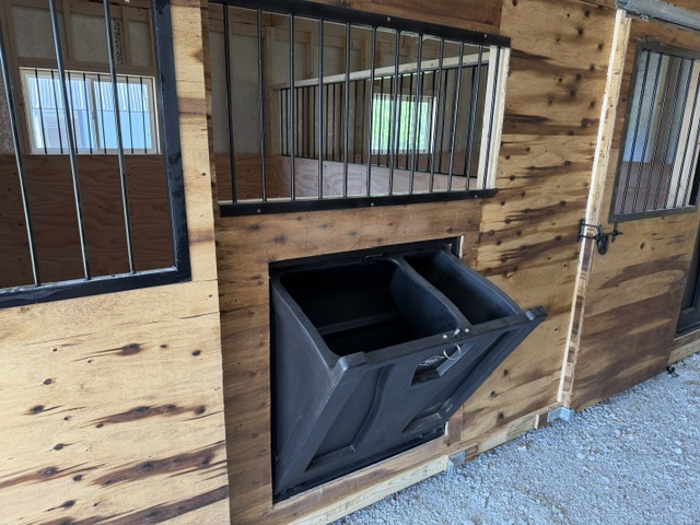 hay and grain feeders
