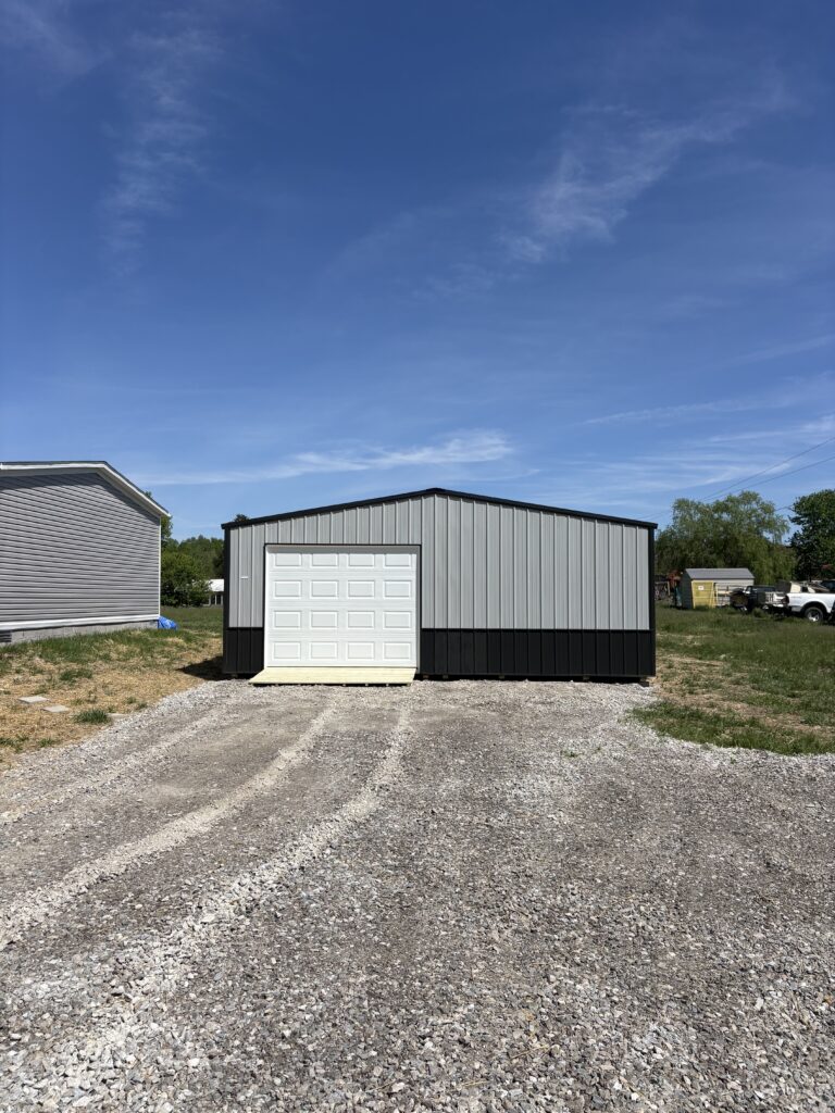 24×24 Two-Car Garage