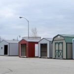 sheds and garages on seymour lot