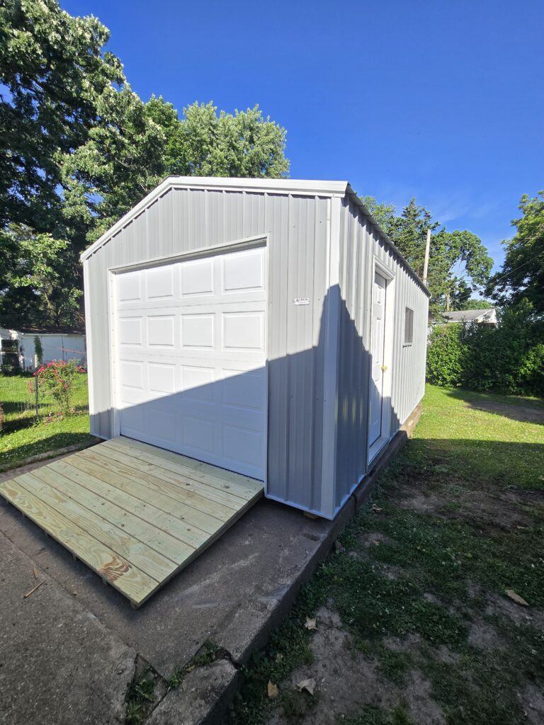 12×20 One-Car Garage