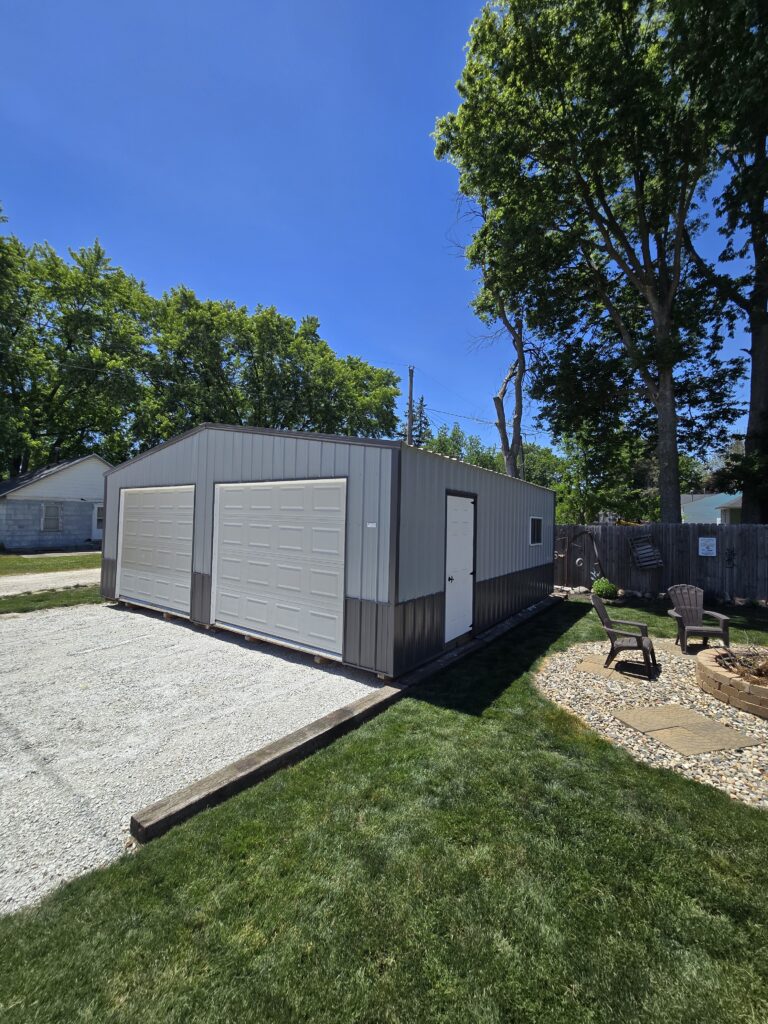 24×24 Two-Car Garage