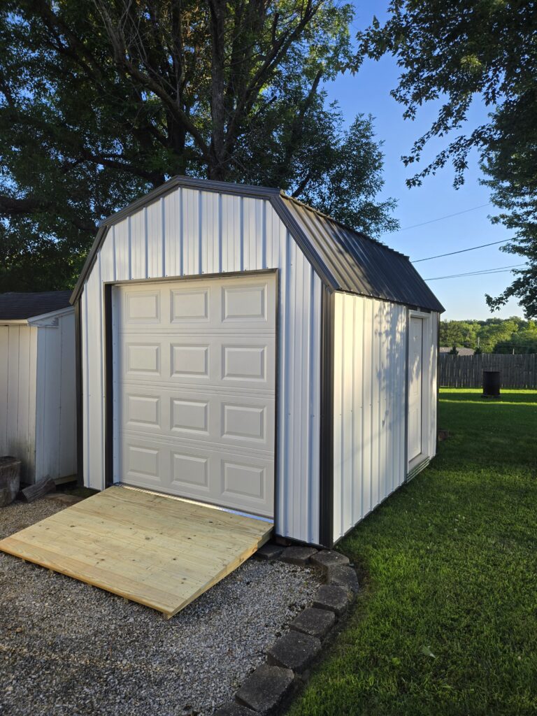 10×12 Lofted Gambrel Shed
