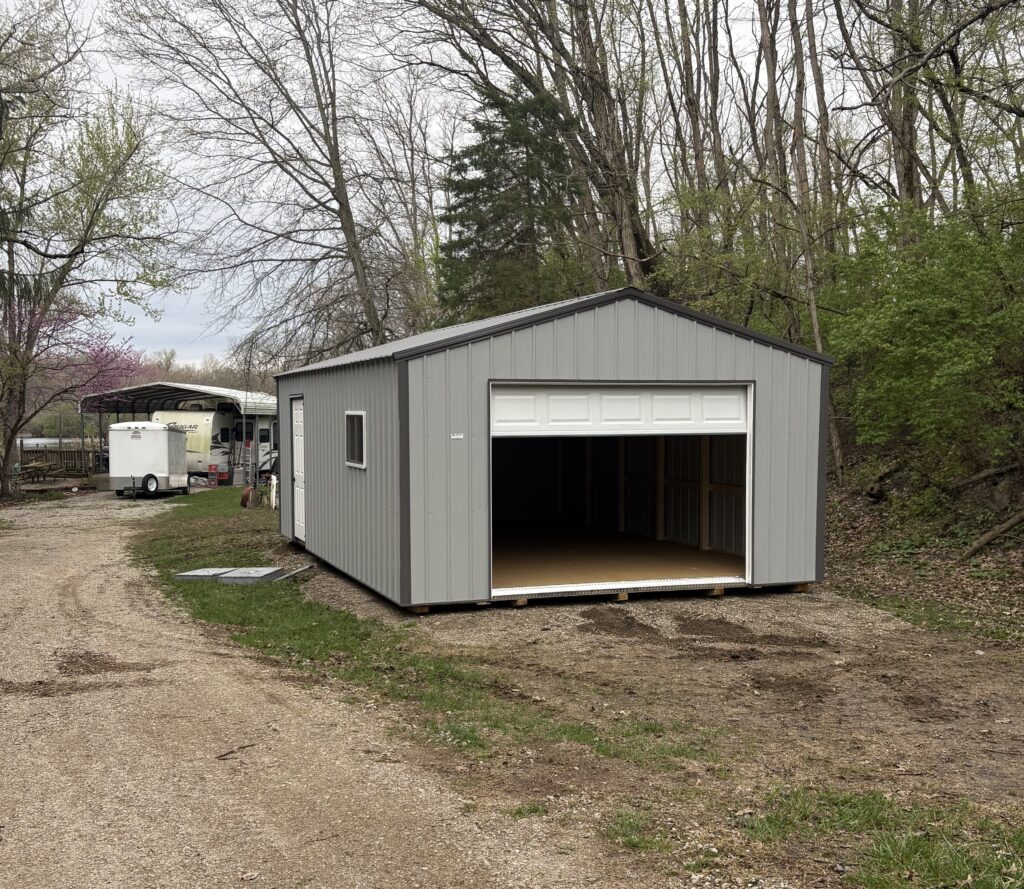 16×24 One-Car Garage