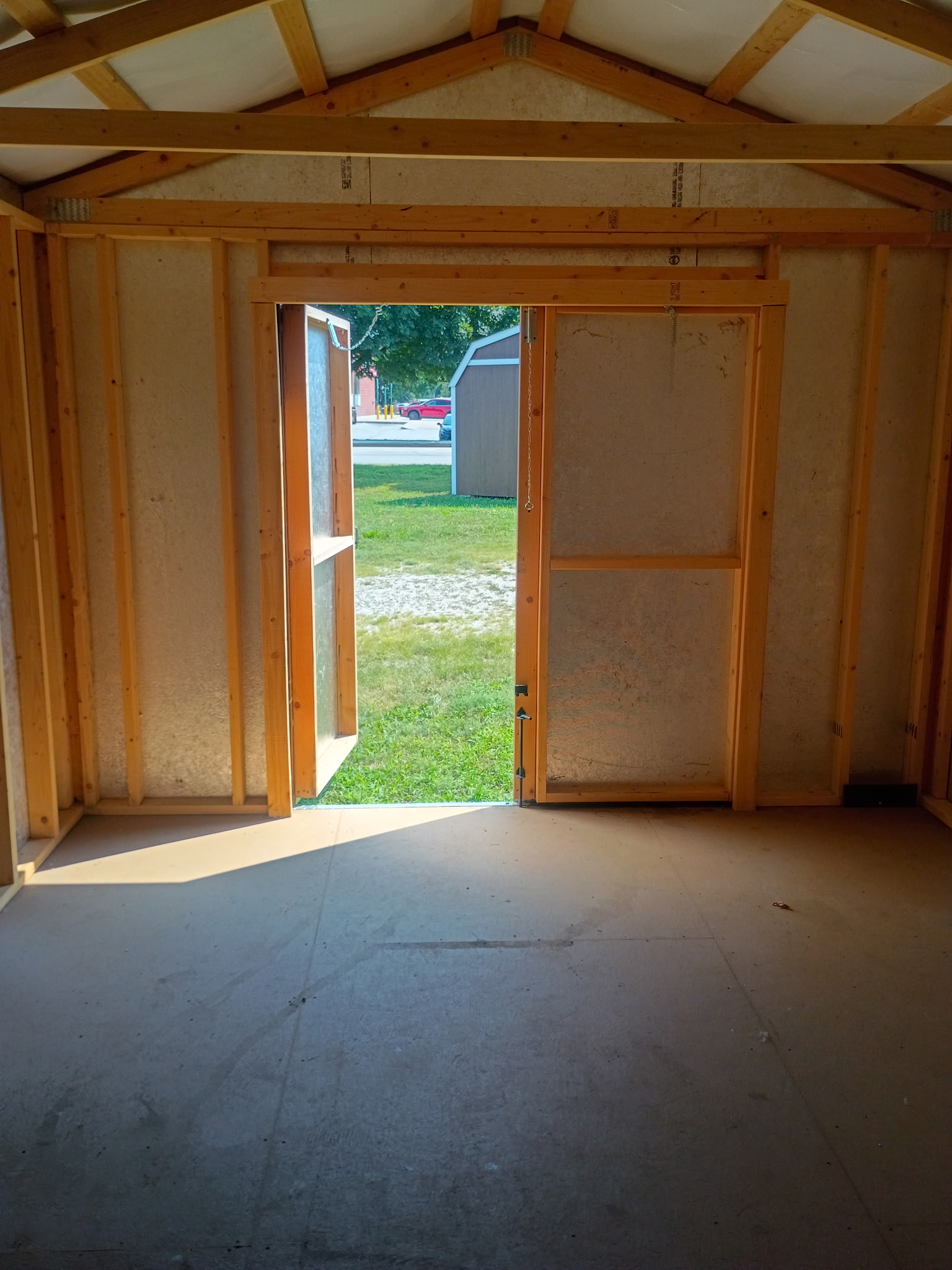 12x16 Painted Utility Shed - Image 2
