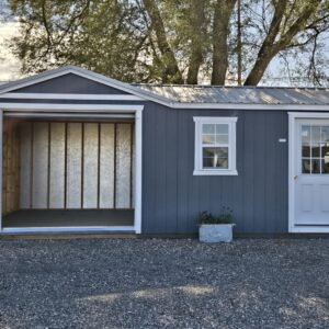 12x24 Garage/Storage Shed Combo