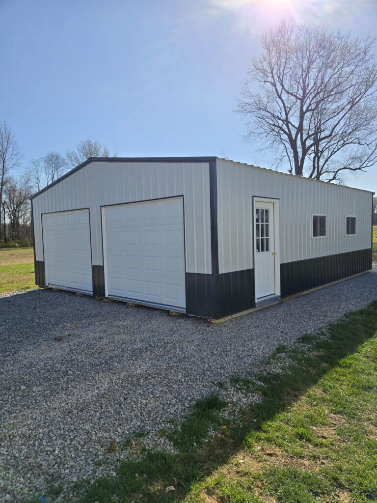 24×24 Two-Car Garage
