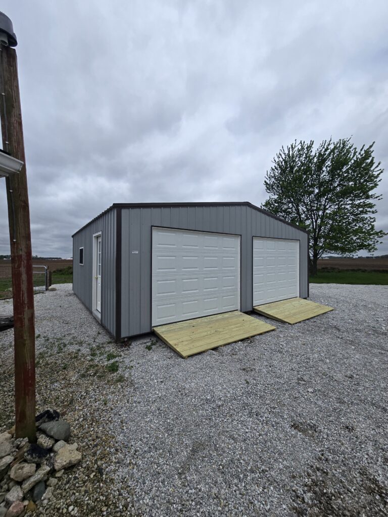 24×24 Two-Car Garage