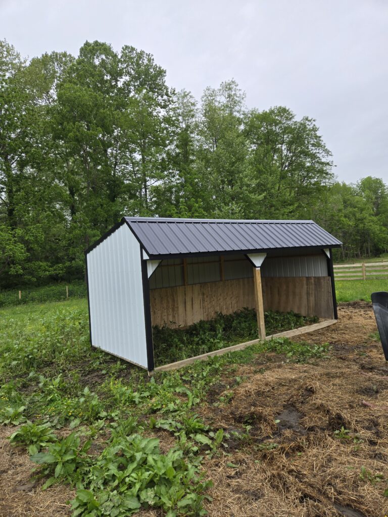 10×20 Open Horse Barn